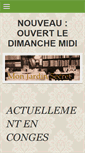 Mobile Screenshot of monjardinsecret.fr